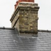 Roof chimney after