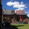 Slate roof replacement at Leys Cambridge