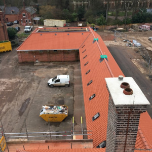 Roofing Project at Godolphin Stables