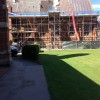 Slate roof  and battens at Leys School Cambridge